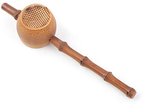 Alvinlite Filtre à thé | Passoires à thé Filtre à thé en bambou naturel Gadget de cuisine pour le thé | filtre à thé avec trous | passoire à thé