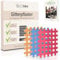 BACKLAxx ® cicatrizantes de primera calidad – Apositos adhesivos en 3 tamaños tipo a b c – eBook gratuito con 60 ejemplos – Parches acupuntura (Colorido mixto Talla A)