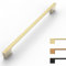 9BUILD 10 Pack 192mm Brushed Brass Cabinet Pulls Gold Kitchen Cabinet Handles Kitchen Cupboard Handles Drawer Handles Zinc Alloy Kitchen Handles Wardrobe Handles UK0035