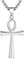 URONE Ankh Halskette für Männer Sterling Silber Ägyptische Ankh Anhänger Halskette Ankh Schmuck Geschenke