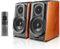 Edifier S1000W Wireless Hi-Fi Bookshelf Speaker 2.0, Wi-Fi & Bluetooth v5.2, Works with Alexa, 120 RMS, Dual RCA, Coaxial, Optical Inputs, 5.5 Bass Drivers, 1 Tweeters, Remote, Wood Grain