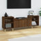 FENLAX Mueble De Televisión Mueble TV Salon Mesa para TV Modulo TV Stand 160x35x55 cm Marrón Roble