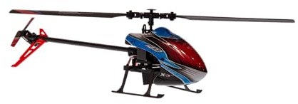 s-idee® WL K200 RC Hubschrauber Rot Blau 2,4 GHz 6-Axis Gyroskop Ferngesteuerter Helikopter