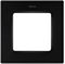 SIMON - Marco de Pared, 1 Elemento, Serie 82 Concept, Compatible con Series de Mecanismos Simon 75, 31, 82 y 88, Apto para Interiores, Fácil de Montar, Efecto Mate Antihuellas, Color Negro