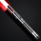 Smooth Swing Duell Lichtschwert - Motion Control Lichtschwerter RGB 16 Farben wechselbares Lichtschwert | 16 Modi Sounds Metall Hilt Lightsaber für Erwachsene, Schwarz