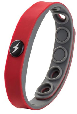 Antistatisches Silikon Armband, Universal ESD Erdungsarmband Weiches Kabelloses Release Negativionen Wasserdicht Justierbares Balance Armbänder Handschlaufe Sportarmband Für Männer Frauen (Rot)