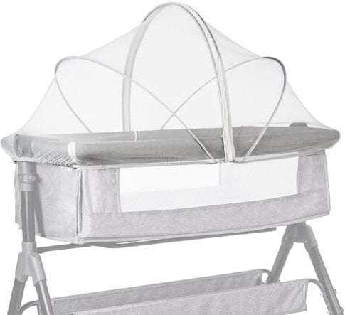 Liemuao - Zanzariera universale per culle infantile con cerniera, tenda da letto per neonati in tessuto a maglia sottile, per interni ed esterni, 65 x 110 cm