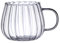 Kürbiss Tasse Aus Glas, 400 Ml Kürbistasse, Klarglasbecher In Kürbisform, Halloween Pumpkin Cup Herbsts Tasse