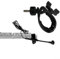 HomeVortex Dual Head Fixable Microphone Tuner Flute, Microphone Accessories Flute Mic Parts Clip, ABS Clip Flute Mic Parts Clip