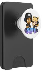 APT Buddies Game On - Chibi Gamer Duo PopSockets PopWallet für MagSafe