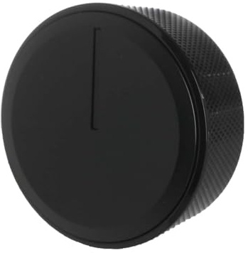 Masterpart Cooker Oven Hob Control Knob Rotary Dial Button, Black, To Fit Lamona LAM1706 Cooker Hobs C00889465, 210480799