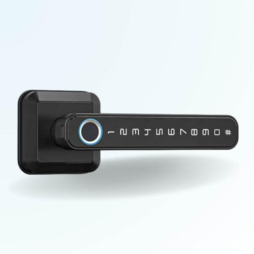 LOCKY-5 Poignée connectée Biométrique, Code, App, Bluetooth