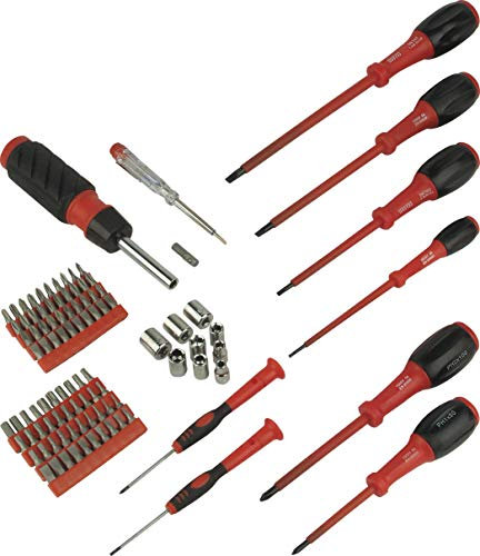 Mannesmann - M11200 – Set cacciaviti, inserti e chiavi a tubo,