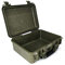 PELI 1450-001-130E Koffer für Professionelles Kamera Equipment, IP67 Wasserdicht, 15L Volumen, Ohne Schaum, Olivgrün
