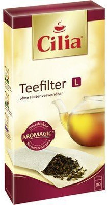 400 x CILIA® Teefilter L (ohne Halter verwendbar) AROMAGIC