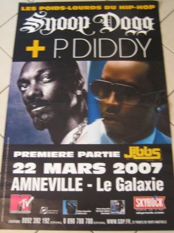 Snoop Dogg – P. Diddy – 80 x 120 cm zeigt/Poster