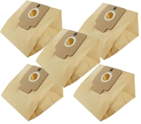 FIND A SPARE 5 Pack Paper Dust Bags For Hoover H58/H63/H64 Vacuum Hoover Cleaner Alternative to 09200245