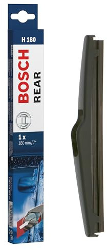 Bosch Wiper Blade Rear H180, Length: 180mm – Rear Wiper Blade