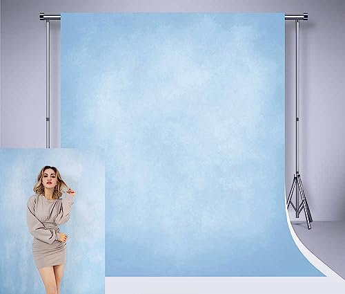 Kate Hintergründe 1,5x2,2m Wasserblau Textur Fotografie Hintergrund Blau Foto Hintergrund Requisiten Abstrakte Mikrofaser Porträt Hintergründe für echte Aufnahmen