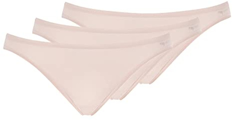 Mey Damen Mini Slip 3er Pack Serie Superfine Organic | Klassischer Mini-Slip, Hüftiger Sitz, Moderne, feminine Passform, Weiche Beinabschlüsse, Gr. 36-46