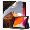 YENDOSTEEN Hülle für iPad 10.2 (9. Generation/8. Generation/7. Generation) mit stifthalter Auto Schlaf/Wach,Rock Mountains Höhle Automatischem Schlaf/Aufwach