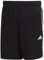 adidas Herren Train Essentials Piqué 3-Stripes Training Shorts, Black, XXL