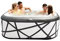 PureHaven aufblasbarer Whirlpool 185x185x68 cm für 6 Personen selbstreinigend inkl. Filterkatuschen und Abdeckung Leergewicht 35 kg