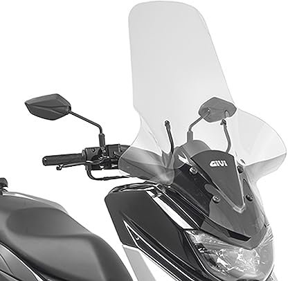 givi 2123dt pare-brise compatible avec yamaha n-max 125-155 2015 2016 2017 2018 2019 2020 mototopgun