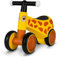 LIONELO Sammy Correpasillos Infantil de 1 a 3 años, Correpasillos de 4 Ruedas hasta 25 kg, Asas Antideslizantes con Luz, 3 Diseños de Asiento Ergonómico, para Niños y Niñas (Yellow)
