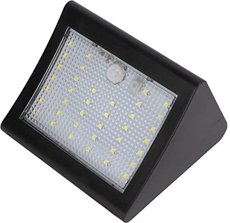 Cyrank Solar-Außenleuchten, 38 LEDs, Solar-Bewegungsmelder-Leuchten, Flutlichter, wasserdichte Sicherheitsleuchten, Stufenleuchten Für Haustür, Hinterhof, Garage, Gartenleuchten