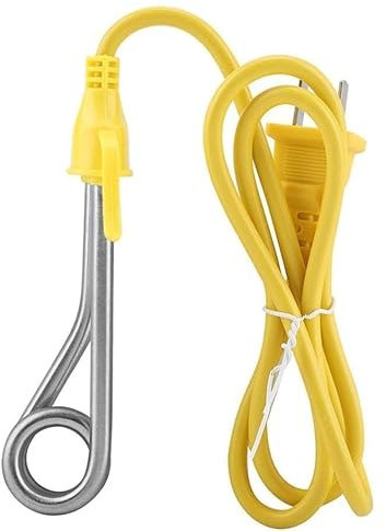 Auto Warmwasserbereiter Tauchheizung Tragbare Reise Set mit Tauchheizung Warmwasserkocher ideal für Warmwasserbereiter