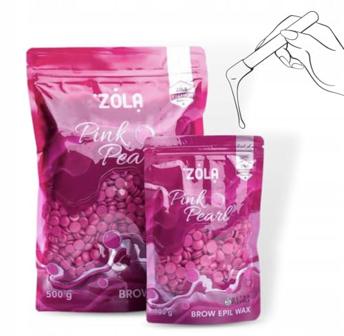 Zola Brow Epil Wax Pink Pearl, 100g