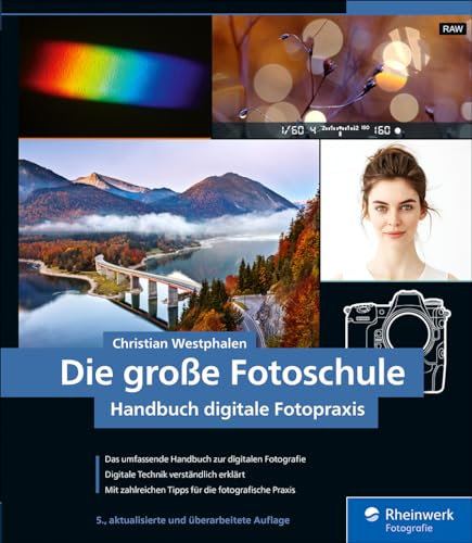 Die große Fotoschule: Handbuch digitale Fotopraxis – seitentreues E-Book in Farbe für Fire-Tablets und Kindle-Apps