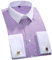 Chemise blanche à manches longues pour homme - Boutons de manchette - Coupe droite, Fs12., 3XL