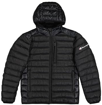 Champion Herren Legacy Outdoor (220340) - Wr Light Nylon Cirè 35gr Small Script Logo Hooded Jacke