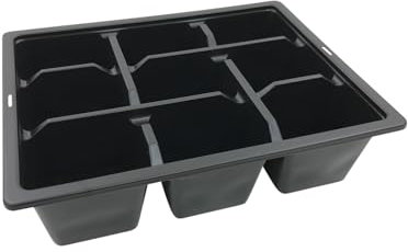 Oakland Gardens 9 Cells Multi Cell Tray Bedding Pack Plug Plant Half Size Seed Trays Inserts With Holes Pack of 20