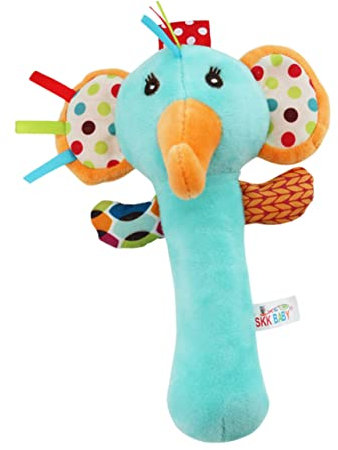 Gogogmee Babyspielzeug Spielzeug animal toys spielzeug für babys plushible snugible bidoof plush Spielzeuge Spielzeug für Kleinkinder Plüsch-Handglocken-Spielzeug Babyglockenspielzeug
