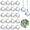 KASURE 22 Stück Sonnenfänger,0.8/20mm Kristalle zum Aufhängen Sonnenfänger Fenster Suncatcher Kristall Sonnenfänger für Kronleuchter Anhänger, Fenster Ornament,Geschenk