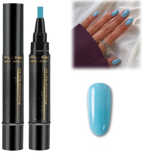 Nail Polish Pens,Nail Varnish Pens,3 in 1 Gel Nail Polish Pen,Nail Art Pens for Gel Polish,Nail Polish Gel Pen,Polishy Nail Pens,One-Step Nail Gel Pen,Nail Pens Gel Polish,Nail Pens for Women(36)