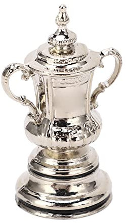 Naroote Football Party Cups, Soccer Trophy Metal with High Simulation World Cup Trophy for Soccer Game