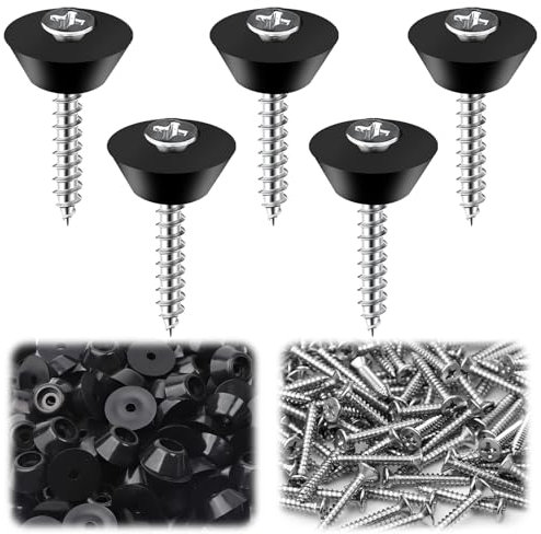 BREANIFULL 140 Stück Dichtnägel für Noppenbahn Montageknöpfe mit Nagel 3.5 x 25 mm Dichtnägel mit Montageknopf Montagenägel/Montageknöpfe Noppenfolie für Baudrainage Hochbeete Blumentöpfe