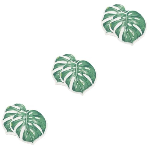 FRCOLOR 5 Stück Palm Leaf Papierservietten Pack Hautfreundliche Einwegservietten für Hochzeiten Geburtstagsfeiern und Besondere Anlässe Robuste und Staubfreie Tischdekoration