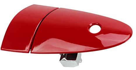 KIMISS Manija Exterior de Puerta Izquierda 72181 SZT 003 Reemplazo Rojo Pintado para CR-Z 2011-2015 Manija de Puerta Exterior del Lado del Conductor con Orificio para Cerradura