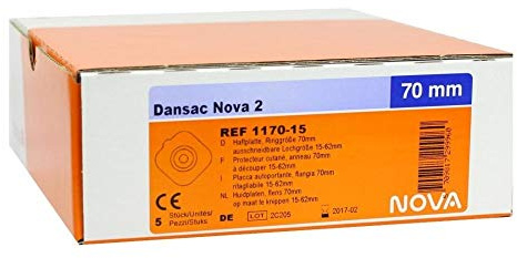 DANSAC Nova 2 Basispl.plan RR70 15-62mm 5 St