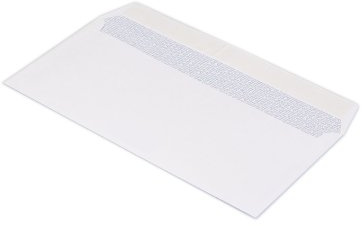 TopSTAR 3003803 Briefumschläge DIN Lang mit Haftklebung, 110 x 220 mm, 25 Stück, hochweiß