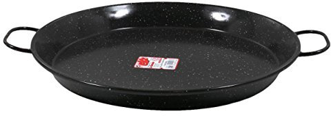 Esmaltaciones La Estrella Jaspeada - Paellera valenciana, 38 cm
