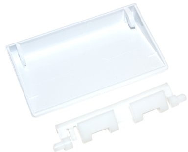 Bauknecht Philips Whirlpool Gefrierschrank Verdampfer Türgriff Weiß. Original Teilenummer 481949868683