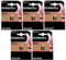 Duracell Lot de 5 Piles alcalines LR 11, MN11, 6 V Duracell 1