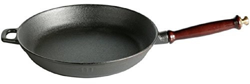 Fiskars 1018869 Bratpfanne, Gusseisen, 27 cm