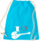Shirtstown, Sac de gym Musique I Love Mandoline, turquoise